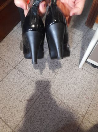 Zapatos de tacón negros Dulce Rubio