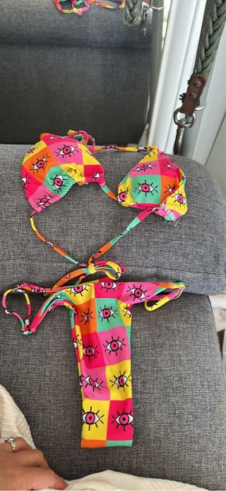 Tanga bikini multicolor 