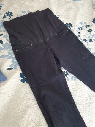 Pantalón premamá azul marino