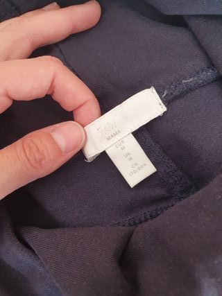Pantalón premamá azul marino