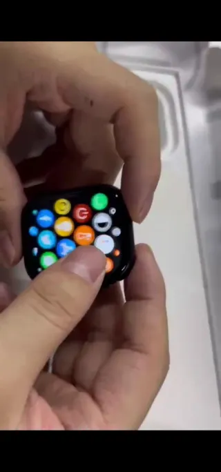 Apple Watch correa Gris/Plata. Naranja o negra