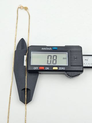 Cadena de Oro 18K, Veneciana, 3,09gr, 40cm