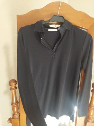 2 Polos Punt Roma Mujer Azul y Burdeos