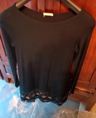 Abito Intimissimi pizzo nero taglia M
