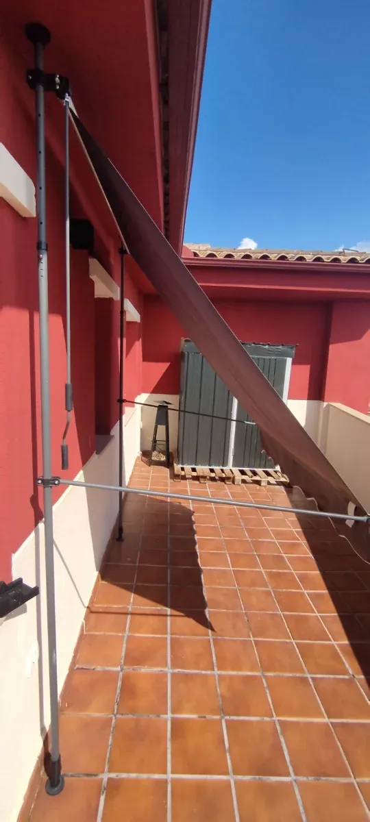 Toldo Retráctil exterior sin instalacion