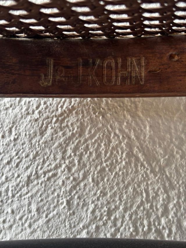 Sillas J&J Khon Años 20 Madera Haya