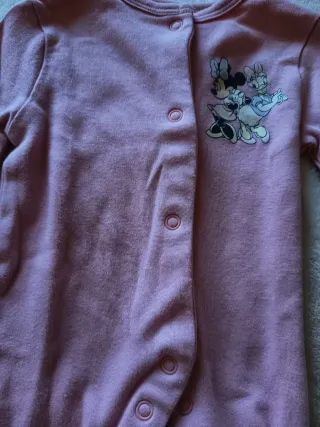 Body Bebé Minnie e Daisy Rosa