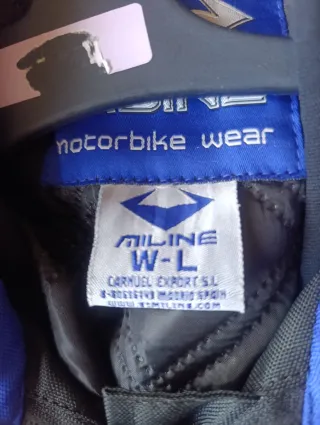 Chaqueta Moto Miline M/H Azul/Negro Talla S/M