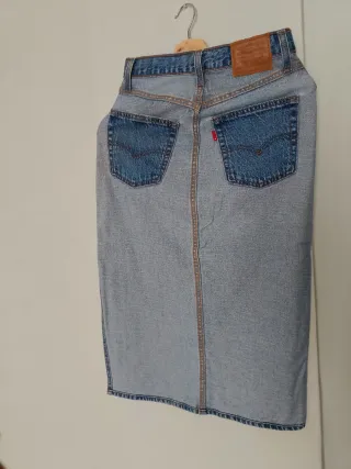Falda Levi's Reversible Azul