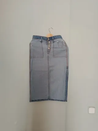 Falda Levi's Reversible Azul
