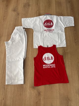 Kimono Mugendo 130cm + Camiseta Regalo