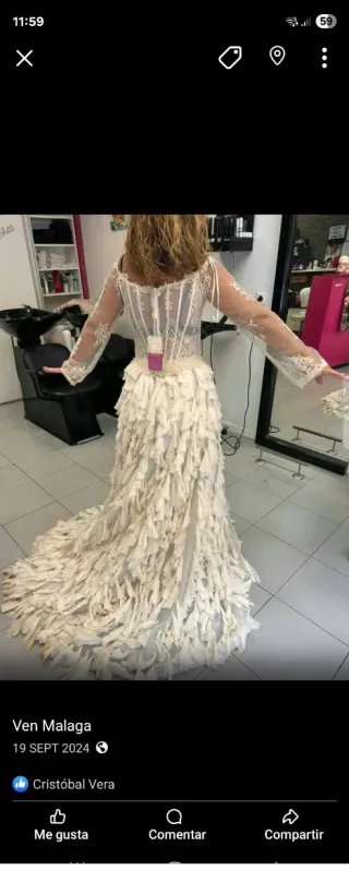 Vestido de Novia Blanco