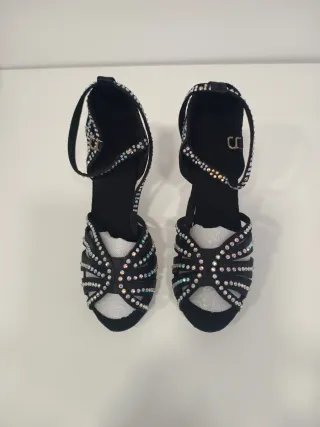 Zapatos de baile Talla 36 con pedrería