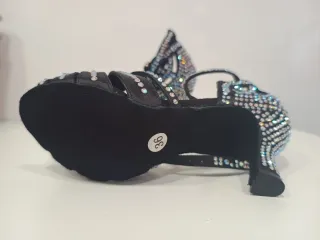 Zapatos de baile Talla 36 con pedrería