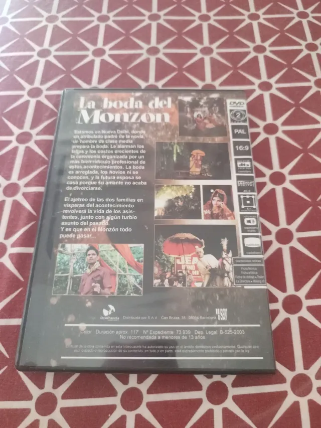 DVD La boda del Monzón