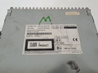 SISTEMA AUDIO / RADIO CD SUBARU LEGACY FAMILIAR/OUTBACK B13
