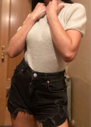 Jersey La Comet Lana Merinos Talla M Crema