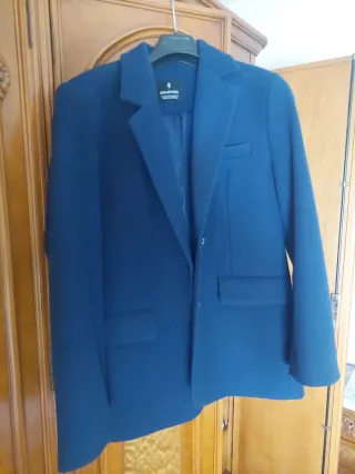 Chaqueta Stradivarius Azul Talla XS