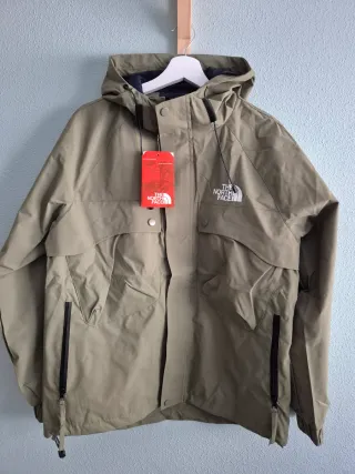Cortavientos The North Face Verde Oliva