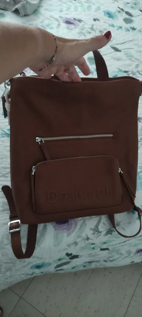 Mochila Desigual Marrón