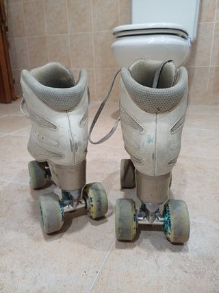 Patines de patinaje artístico danza. 