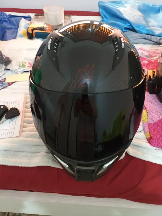 Casco Integral Carbono Talla L