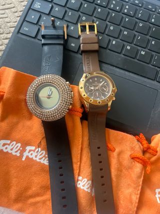 Lote 4 Relojes Folli Follie.
