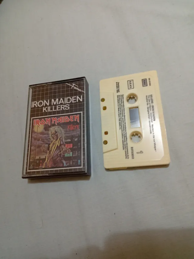 Cinta Cassette Iron Maiden Killers