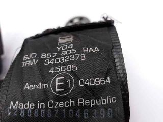 CINTURON SEGURIDAD TRASERO IZQUIERDO SEAT IBIZA (6L1)