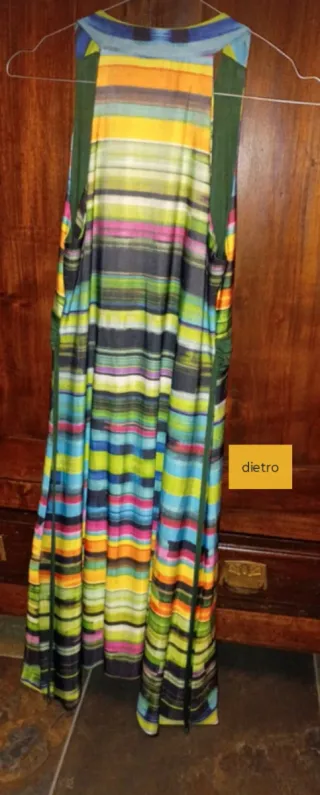 Vestito vintage multicolor taglia S