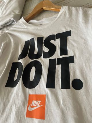 Camiseta Nike Just Do It Blanca