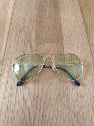 Gafas de sol aviador tinte amarillo