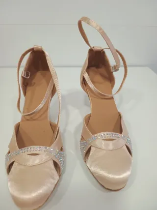 Zapatos de baile Talla 37 Champagne
