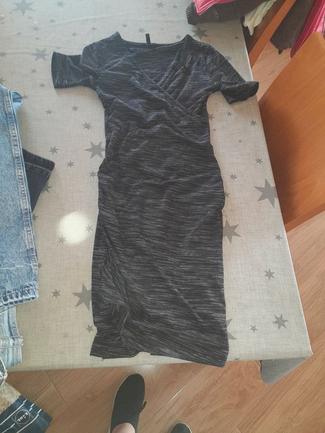 Mono vaquero 
pantalón tejano negro
Vestido negro