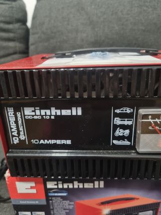 Cargador Batería Coche Einhell 10A