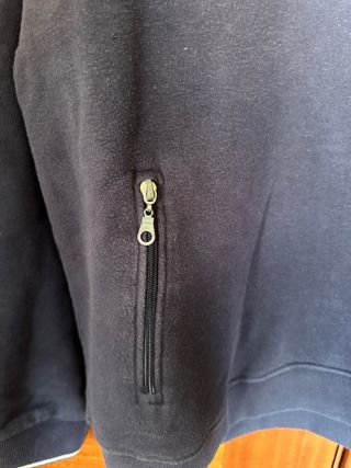 Sudadera Vintage Real Madrid Azul