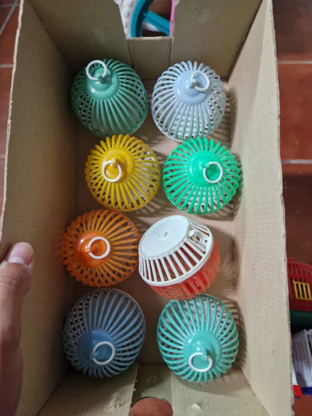 Conjunto gaiolas grilo antigas