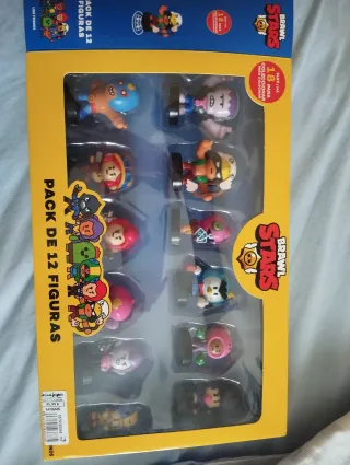 Pack 12 Figuras Brawl Stars Nuevas Caja Original