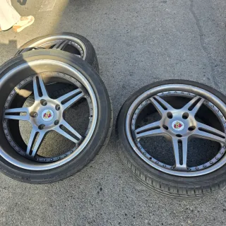 Llantas HRE 19” USA con Neumáticos Porsche