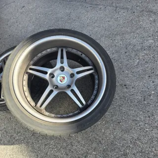 Llantas HRE 19” USA con Neumáticos Porsche