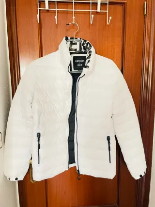Chaqueta Superdry Blanca Talla M