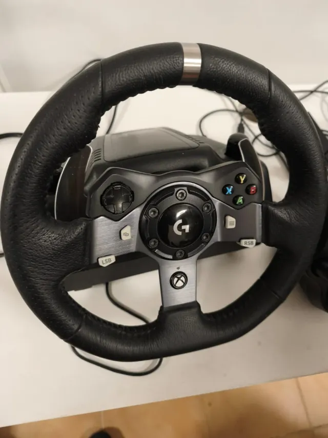 Volante Logitech G920 + Pedales + Palanca