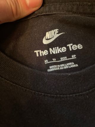 Camiseta Nike Just Do It negra