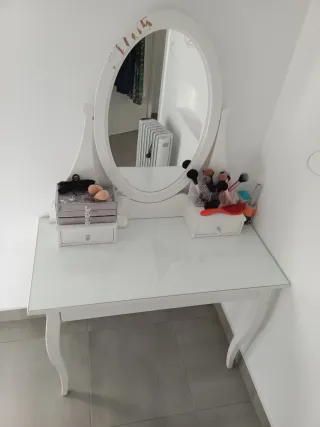 Tocador Ikea Blanco con Espejo