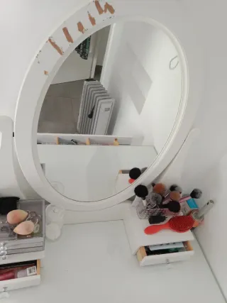 Tocador Ikea Blanco con Espejo