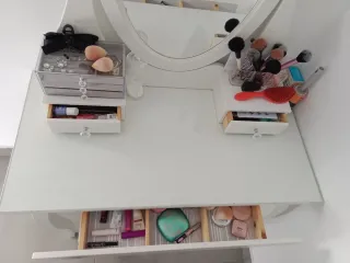 Tocador Ikea Blanco con Espejo