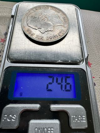 5 Pesetas  1883 *18 *83 