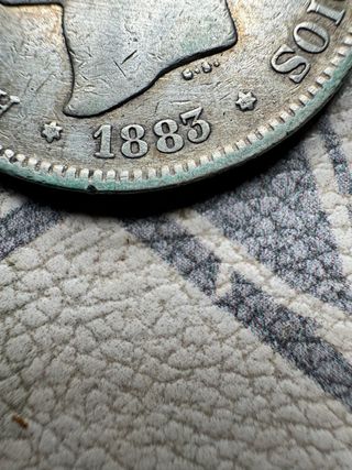 5 Pesetas  1883 *18 *83 