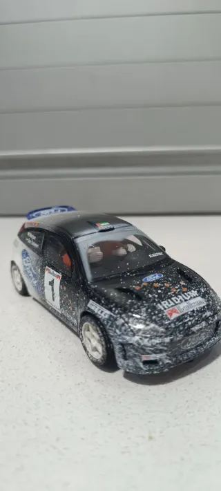 Coche Scalextric Ford Focus WRC Nieve