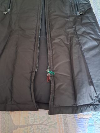 Prada Piumino Lungo Marrone Tg 44 Originale